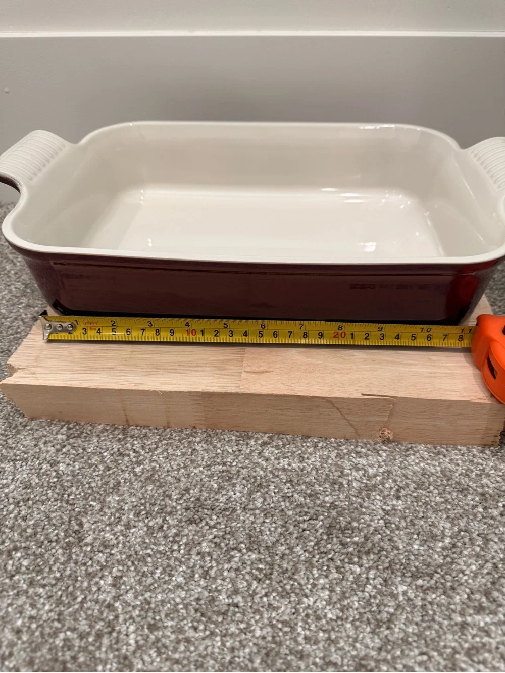 Le Creuset Large Heritage Style Baking Dish Rhône